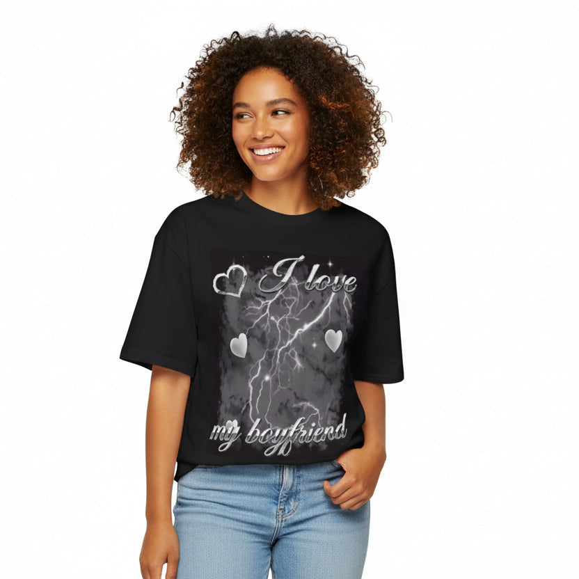 I Love My Boyfriend  — Oversized T-Shirt